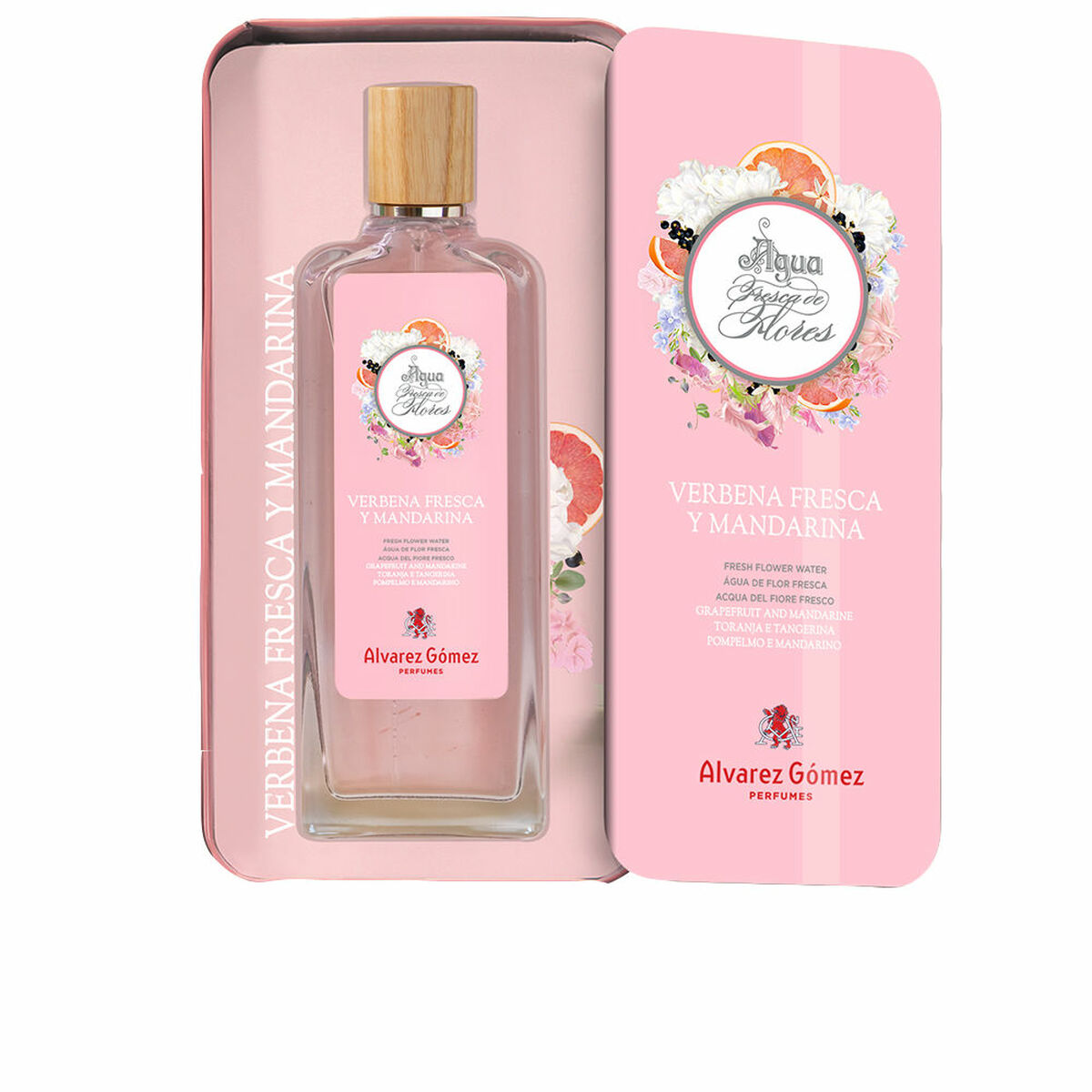 Unisex Perfume Alvarez Gomez AGUA DE COLONIA Agua Fresca de Flores Verbena Fresca y Mandarina EF 150 ml